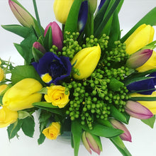 Spring Delights in glass vase